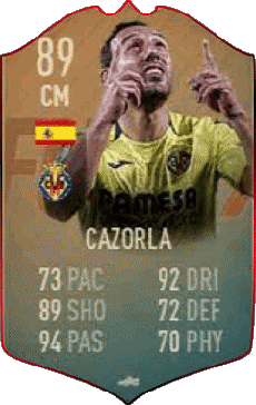 Multimedia Videospiele F I F A - Karten Spieler Spanien Santiago Cazorla González 