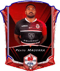 Sports Rugby - Players France Peato Mauvaka 