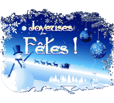 Messagi Francese Joyeuses Fêtes (Noël) Serie 22 