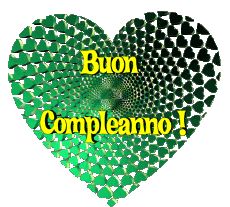 Messages Italien Buon Compleanno Cuore 009 