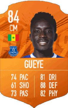 Multimedia Vídeo Juegos F I F A - Jugadores  cartas Senegal Idrissa Gueye 