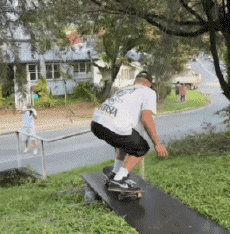 Humor -  Fun Sport Skateboard Free Style Fail 02 