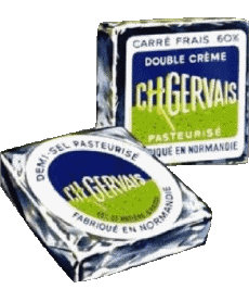 Food Cheeses France Carré Frais (Gervais) 