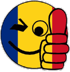 Bandiere Europa Romania Faccina - OK 
