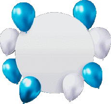 Mensajes Alemán Alles Gute zum Geburtstag Luftballons - Konfetti 010 