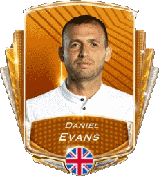 Sport Tennisspieler Vereinigtes Königreich Daniel Evans 