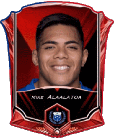 Sports Rugby - Joueurs Samoa Mike Alaalatoa 