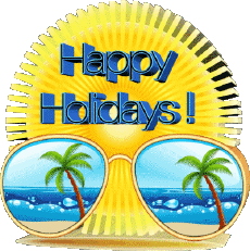 Mensajes Inglés Happy Holidays Fondo transparente 18 