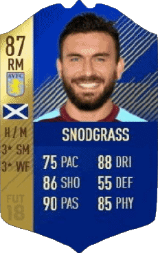 Multimedia Vídeo Juegos F I F A - Jugadores  cartas Escocia Robert Snodgrass 