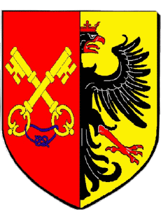 Banderas Francia Departamentos - Ciudades 73 MOUTIERS 