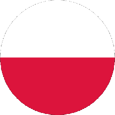 Drapeaux Europe Pologne Rond 