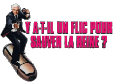 Multi Média Cinéma International Y a t il un flic pour sauver ... La Reine  Logo Français 