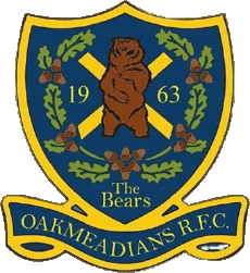 Sportivo Rugby - Club Mondo - Logo Inghilterra O Oakmeadians RFC 