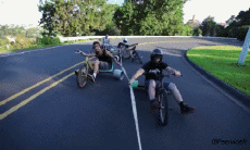 Humor -  Fun Sport Trike Drifting Fun - Win 