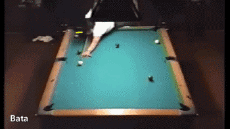 Bata-Humor -  Fun Sports Pool Table Best Off Shot 02 Bata