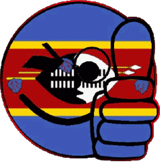 Bandiere Africa Eswatini Faccina - OK 