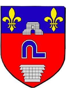 Blazon-Flags France Departments - Cities 95 CERGY Blazon
