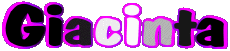 Vorname WEIBLICH - Italien G Giacinta 