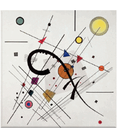 Humor -  Fun Artists Painter Wassily Kandinsky 