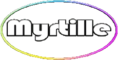 Prénoms FEMININ - France M Myrtille 