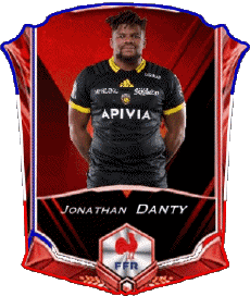 Deportes Rugby - Jugadores Francia Jonathan Danty 