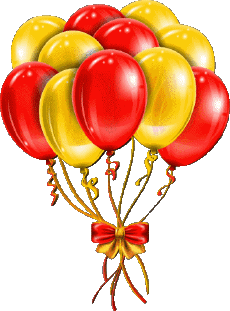 Messages Italien Buon Compleanno Palloncini - Coriandoli 007 