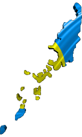 Flags Oceania Palau Map 