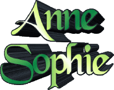 Prénoms FEMININ - France A Composé Anne Sophie 