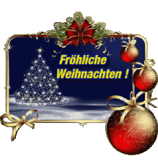 Messages German Fröhliche  Weihnachten Série 08 