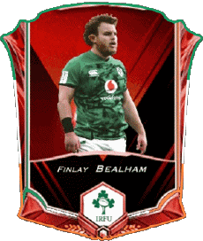 Sports Rugby - Joueurs Irlande Finlay Bealham 