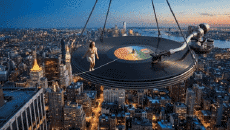 Humor -  Fun A.I Mix Tightrope Walker 