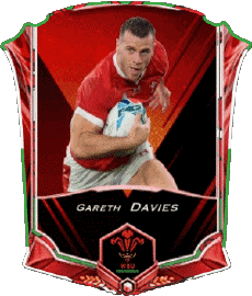 Deportes Rugby - Jugadores Gales Equipo 2022 Gareth Davies 