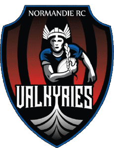 Deportes Rugby Club Francia Logo Dept 76 Valkyries Normandie RC 