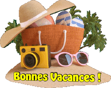 Mensajes Francés Bonnes Vacances 31 