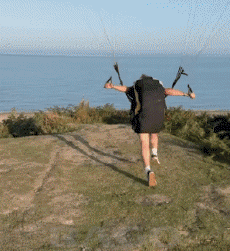 Humour - Fun Sports Parachutisme Gamelle Fail 