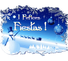 Messages Espagnol Felices Fiestas Serie 19 