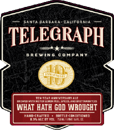 what hat god wrought-Drinks Beers USA Telegraph Brewing 