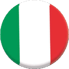 Drapeaux Europe Italie National Rond 
