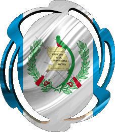 Banderas América Guatemala Forma 01 