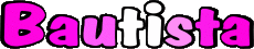 Prénoms FEMININ - Espagne B Bautista 