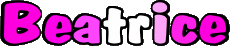 Vorname WEIBLICH - Deutschland B Beatrice 