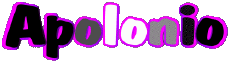 First Names MASCULINE - Spain A Apolonio 