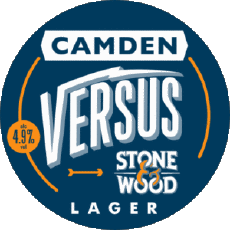 Versus stone wood lager-Boissons Bières Royaume Uni Camden Town Versus stone wood lager