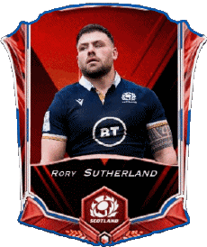 Sports Rugby - Joueurs Ecosse Rory Sutherland 
