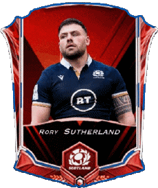 Sports Rugby - Players Scotland Team 2022 Rory Sutherland 