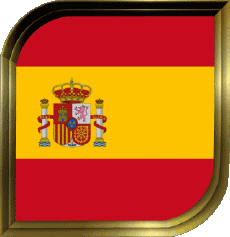 Drapeaux Europe Espagne Carré 