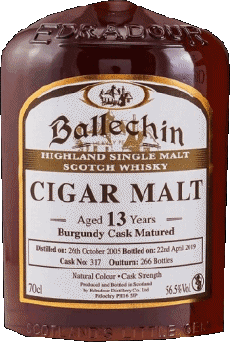 Bebidas Whisky Ballechin Edradour 