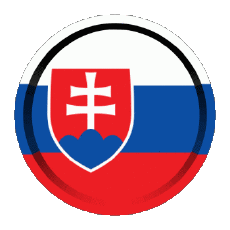Bandiere Europa Slovacchia Rotondo - Anelli 