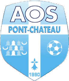 Sports FootBall Club France Logo Pays de la Loire 44 - Loire-Atlantique A.O.S. Pontchateau 