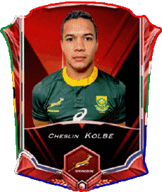Sports Rugby - Joueurs Afrique du Sud Cheslin Kolbe 